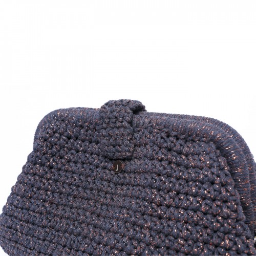 Aisha Hard Coal Clutch Çanta Aisha Hard Coal Clutch Çanta