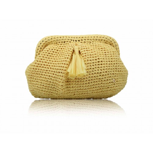 Grand Ma's Gold Püsküllü Clutch Çanta