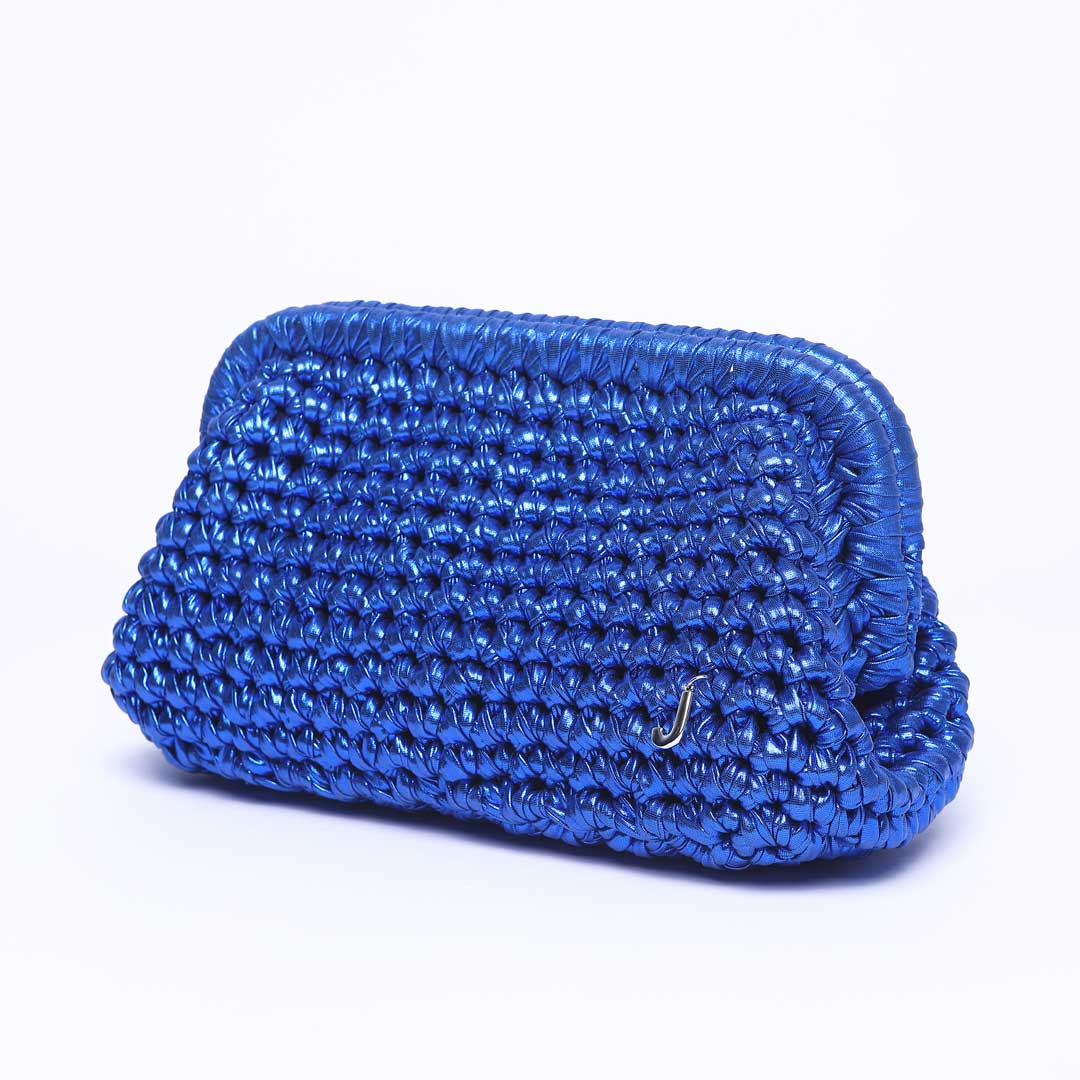 J Clutch Azure Çanta J Clutch Azure Çanta