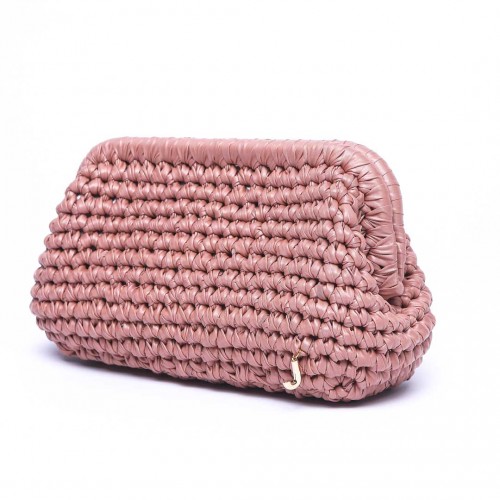 J Clutch Baby Pink Çanta J Clutch Baby Pink Çanta