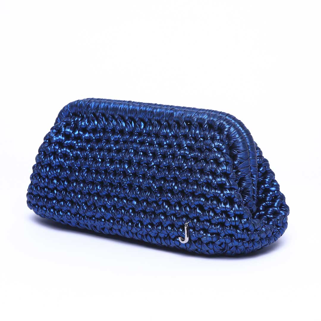 J Clutch Indigo Çanta J Clutch Indigo Çanta