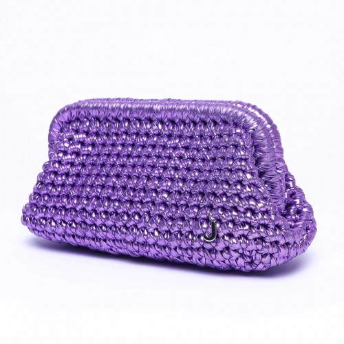 J Clutch Lavender Çanta J Clutch Lavender Çanta