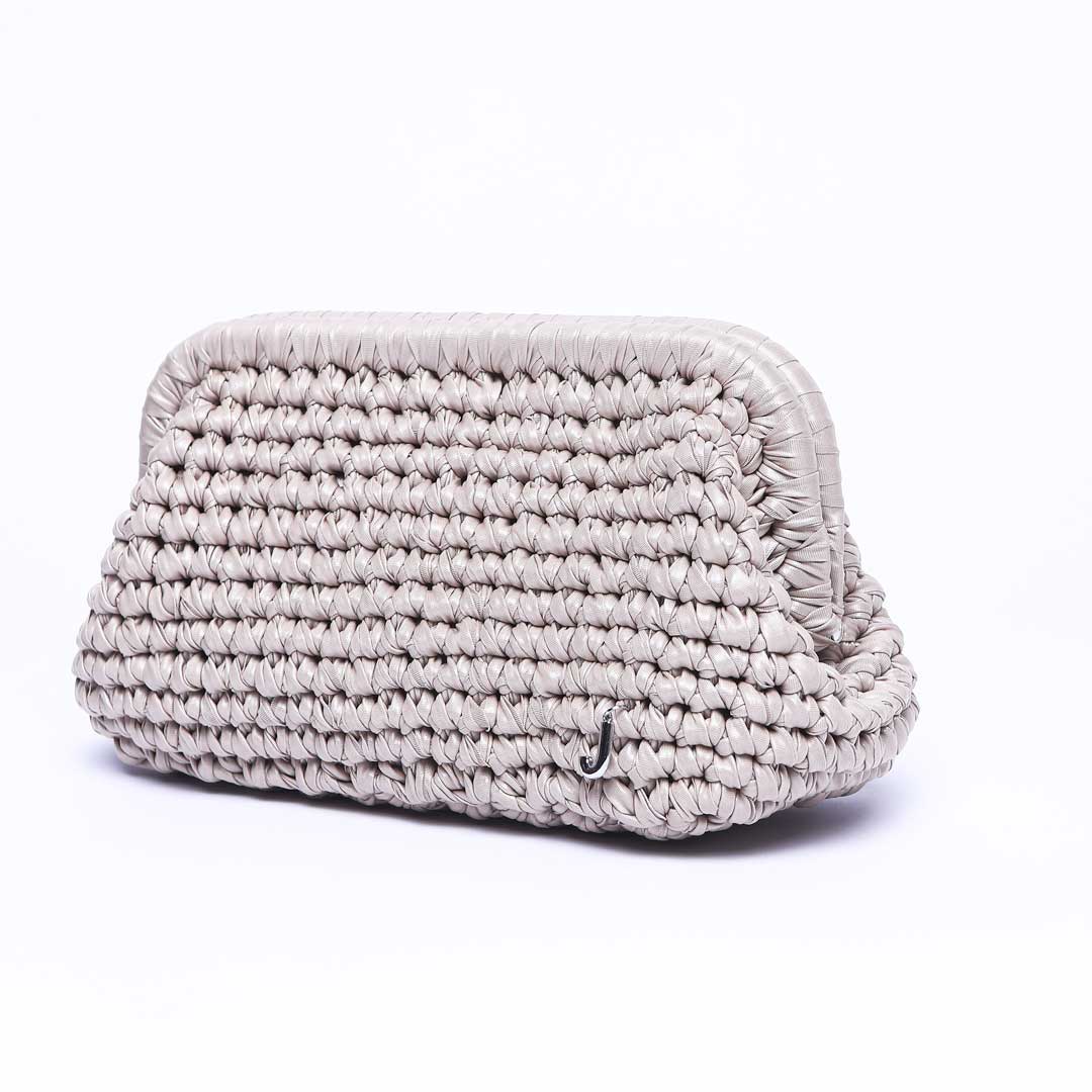 J Clutch Natural Çanta J Clutch Natural Çanta