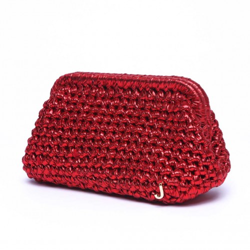 J Clutch Pomegranate Çanta