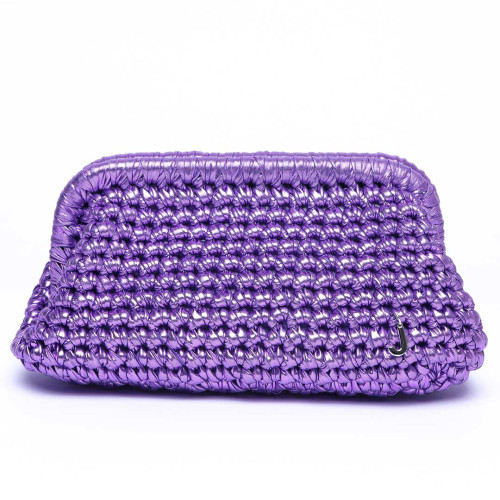 J Clutch Lavender Çanta J Clutch Lavender Çanta