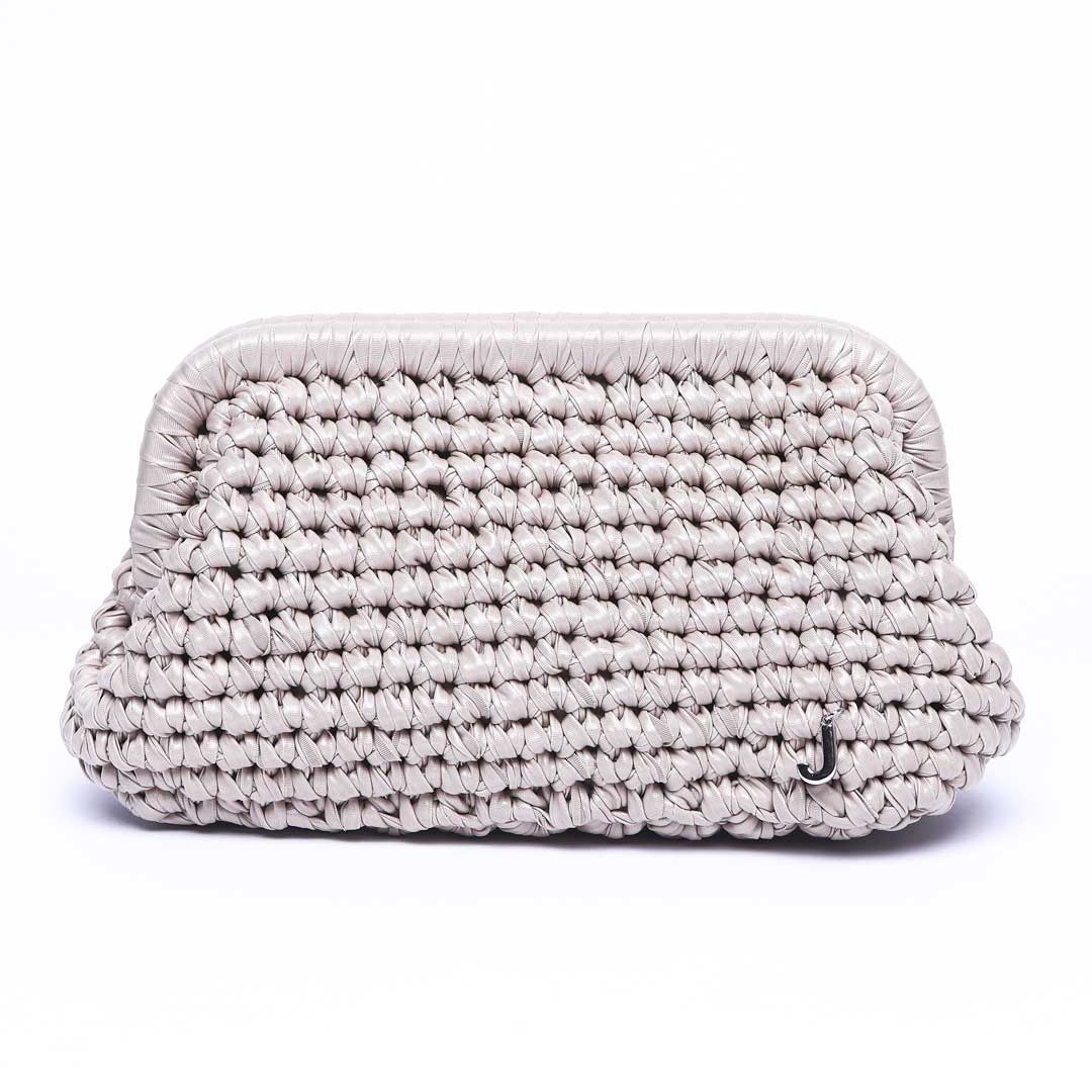 J Clutch Natural Çanta J Clutch Natural Çanta