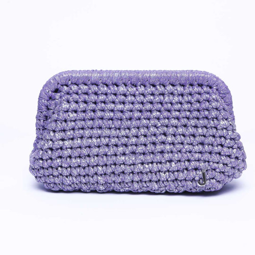 J Clutch Patterned Lilac Çanta J Clutch Patterned Lilac Çanta