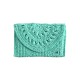 JClutch Turquoise Clutch Çanta