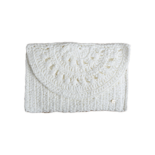 JClutch White Clutch Çanta