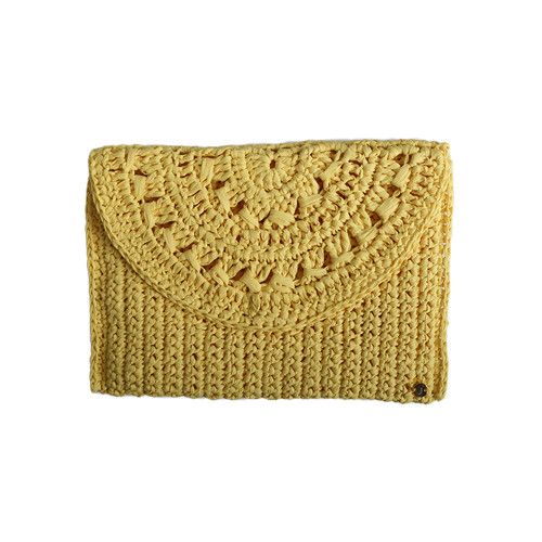JClutch Yellow Clutch Çanta