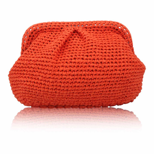 Grand Ma's Red Püsküllü Clucth Çanta Grand Ma's Red Püsküllü Clucth Çanta