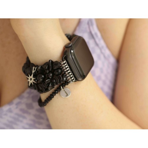 Noir Apple Watch Kordon