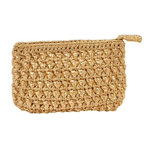 CATCH  ME  GOLD  CLUTCH