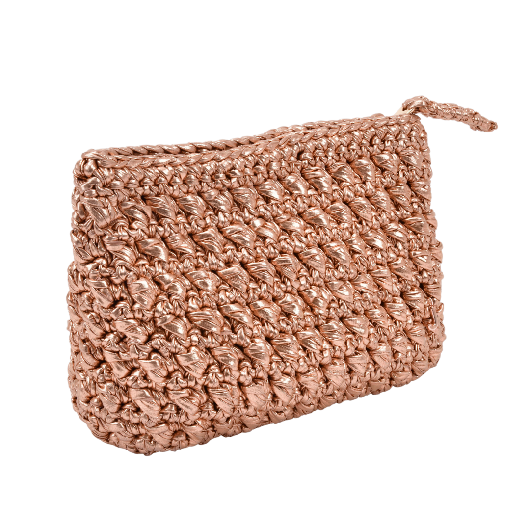 CATCH  ME   CHAMPAGNE  CLUTCH