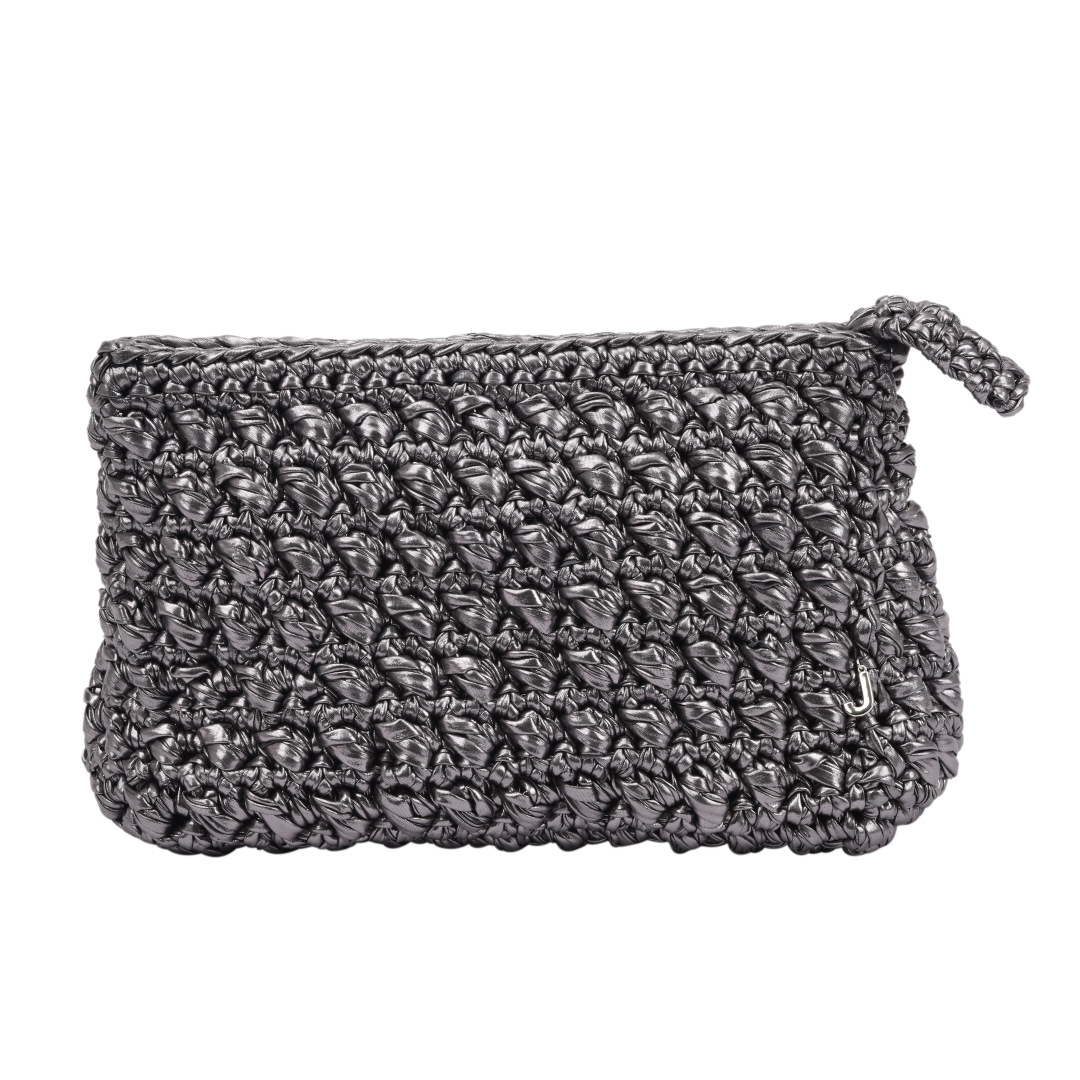 CATCH  ME  LİGHT GREY CLUTCH