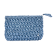 CATCH  ME GLOSSY BABY BLUE  CLUTCH