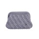 HERRİNG BONE KNİT CLUTCH FLINTSTONE
