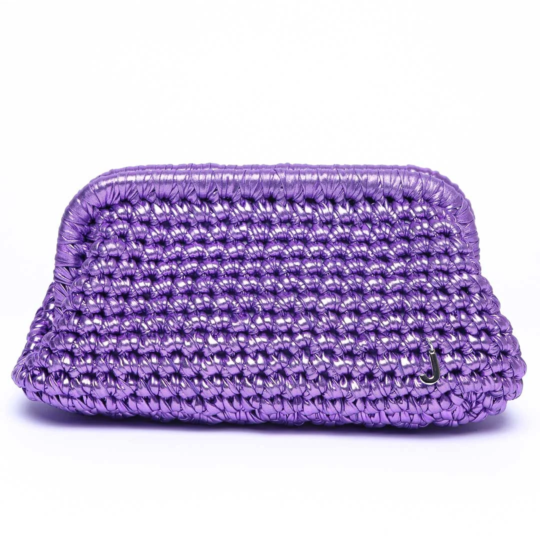 J Clutch Lavender Çanta J Clutch Lavender Çanta