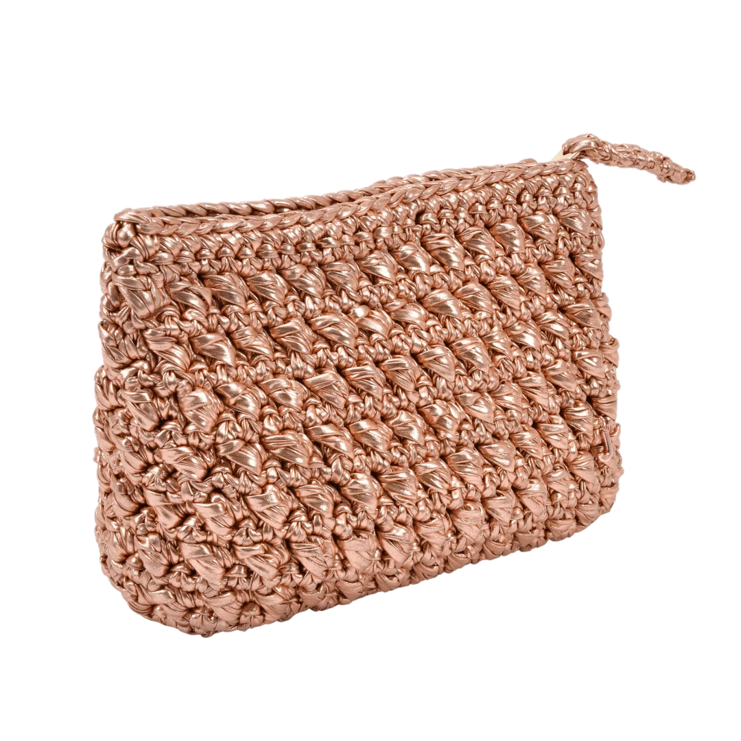 CATCH  ME   CHAMPAGNE  CLUTCH