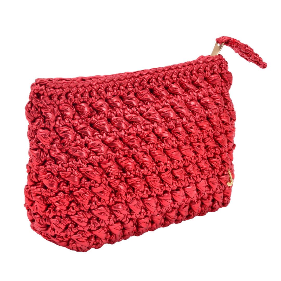 CATCH  ME  POMEGRANATE   CLUTCH